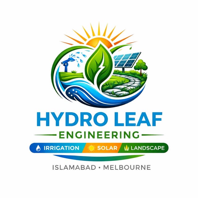 Hydro Leaf Engineering — Irrigation, Solar, Landscape — Islamabad & Melbourne